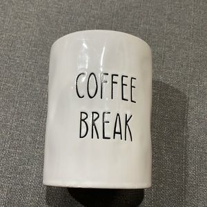 Huntington Aldi COFFEE BREAK Mocha Latte scented Soy Blend Candle Aldi